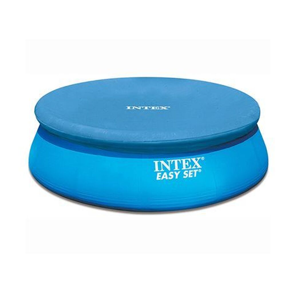 Тент для надувного бассейна INTEX Тент для надувного бассейна EASY SET 376 см (выступ 30 см) .(в коробке) . Арт. 28026