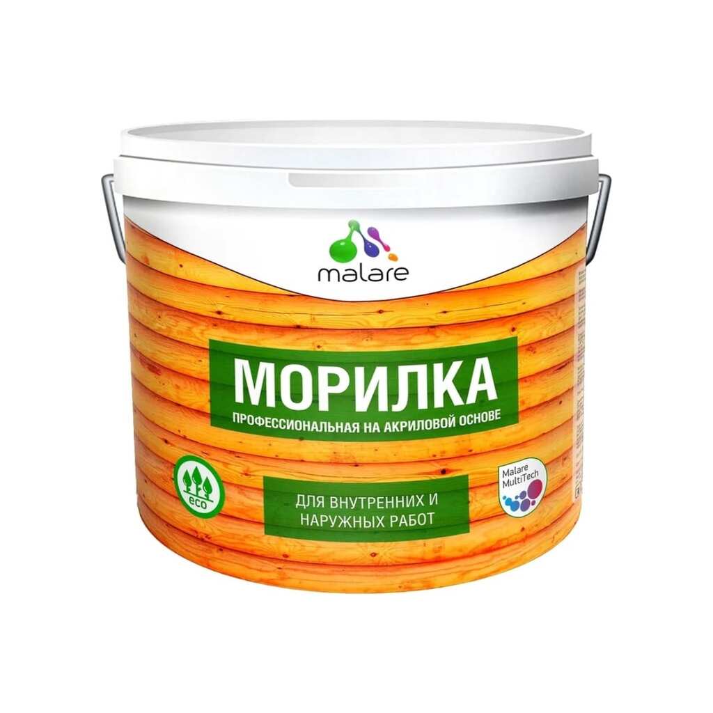 Морилка для дерева MALARE Professional (акриловая; дуб; 9 кг) 2036768286774