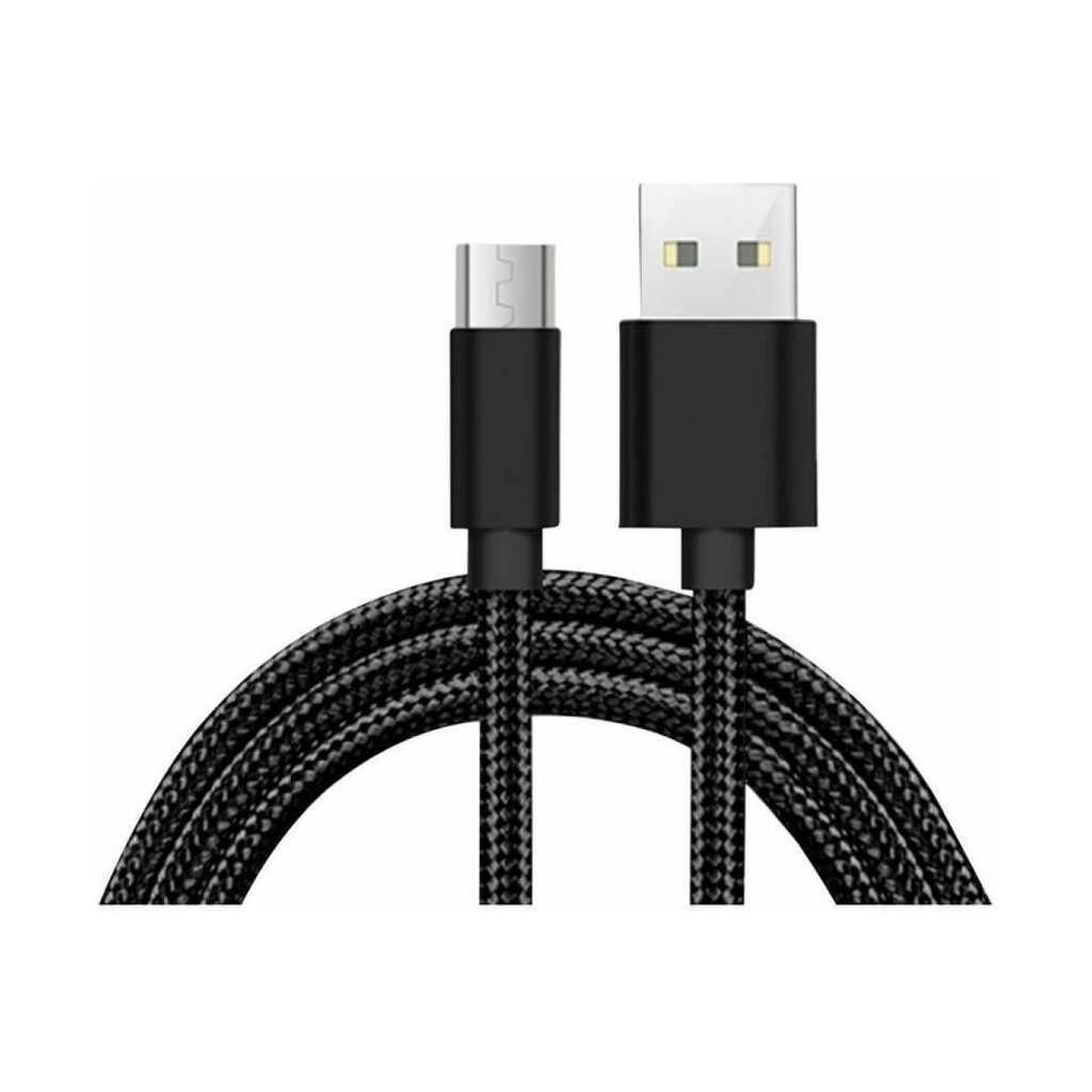 Кабель ENERGY ET-25 USB/Lightning, цвет - черный 104101