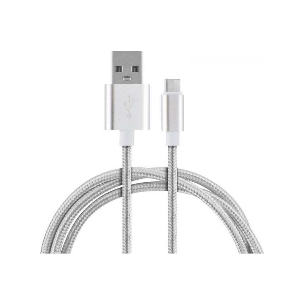 Кабель ENERGY ET-29-2 USB/Type-C, серебро 104112