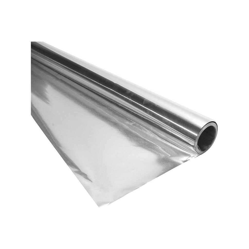 Алюминиевая фольга для термоизоляции Банная линия 50 мкм, 1.2x10 м 12-951
