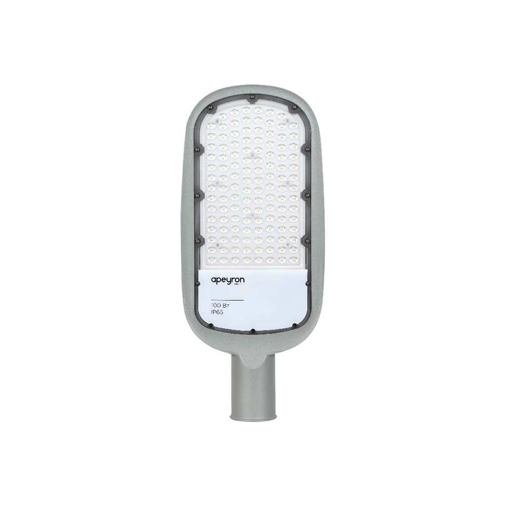 Уличный светодиодный консольный светильник Apeyron 100 Вт, 11000 лм, 5000 К, IP65, КСС -Ш, 495x215x80мм / 29-04