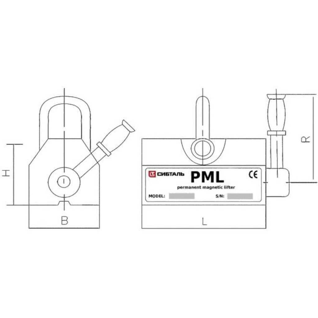 Магнитный захват pml 300