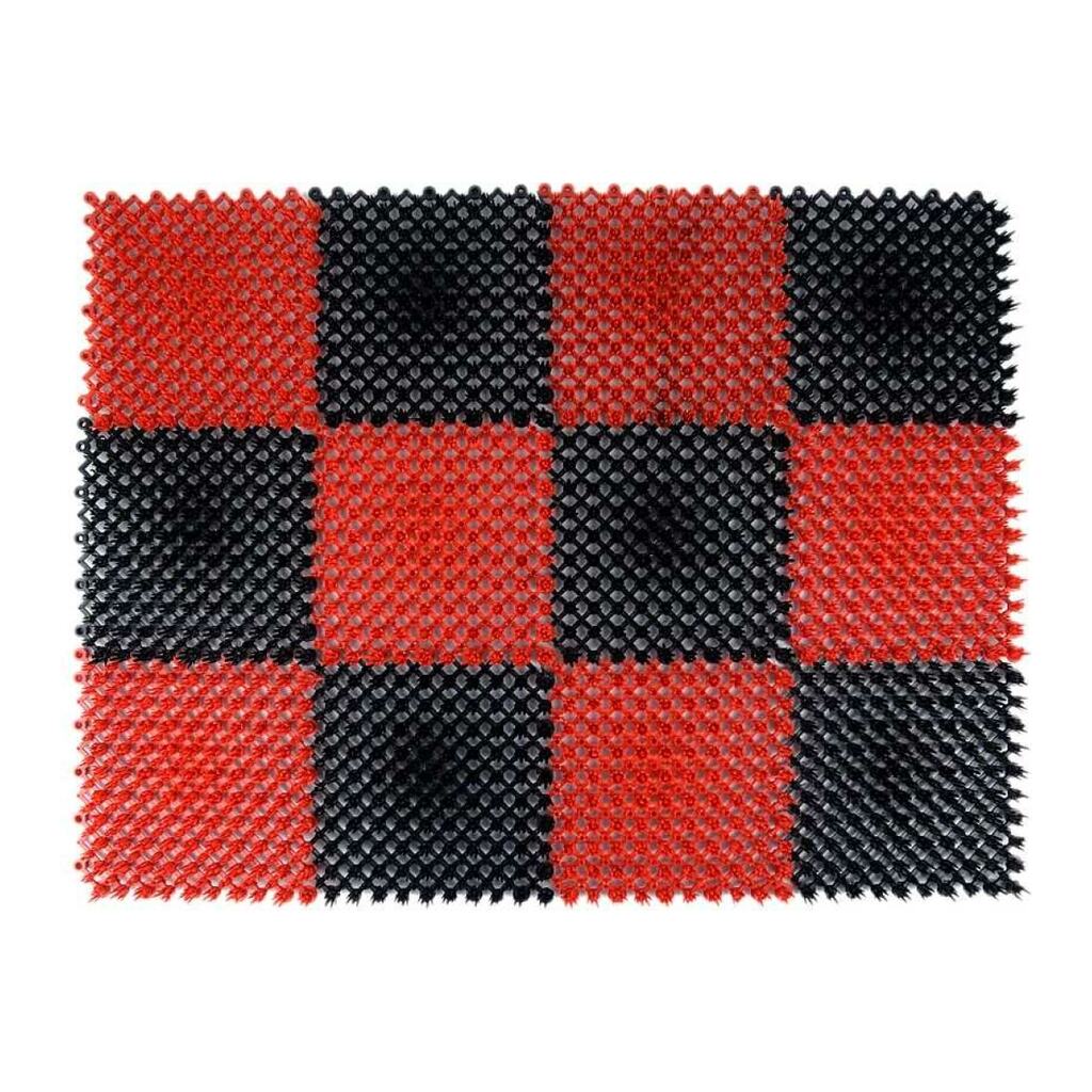 Коврик Бацькина баня Gras 40x54 см, красно-черный 92060