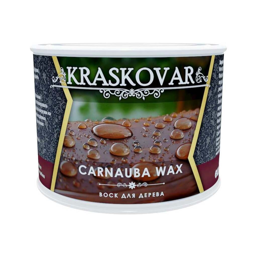 Воск для дерева Kraskovar Carnauba Wax 0,5 л 1585