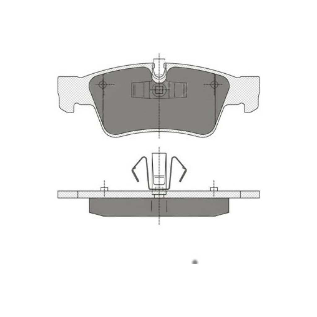 Тормозные колодки 4 шт SCT SP353 SCT GERMANY