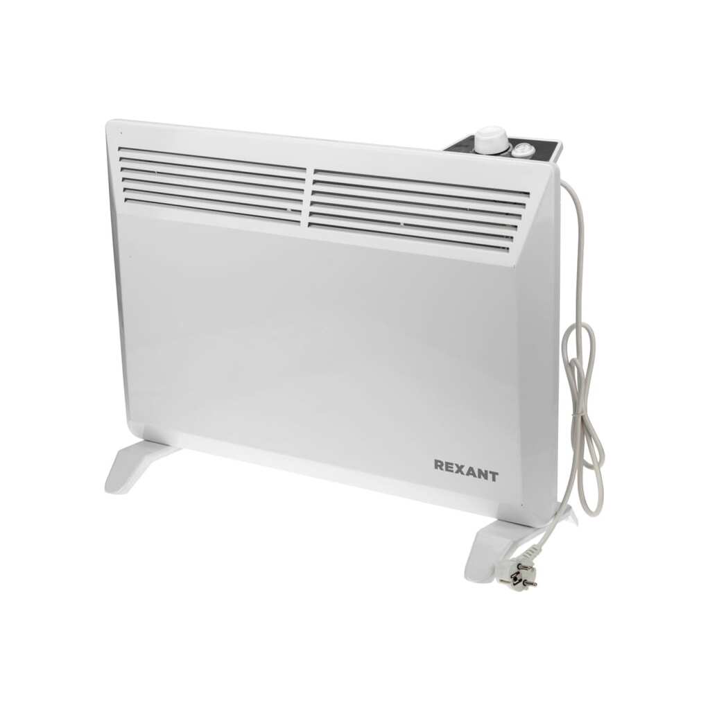 Электрический обогреватель с механическим термостатом (конвектор) REXANT 1500 вт 60-0084