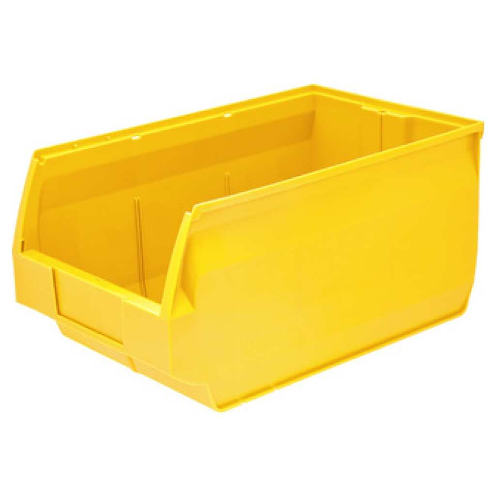 Ящик для склада Дигрус 500x310x250 мм, PP, желтый Я-С.50.31.25-Ж/Д
