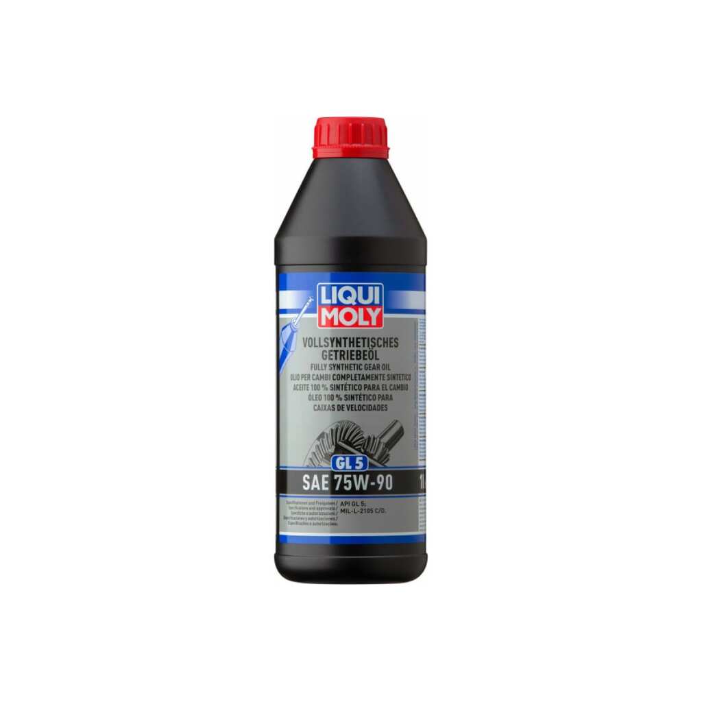 Синтетическая трансмиссионное масло LIQUI MOLY Vollsynthetisches Getriebeoil 75W-90 GL-5 1л 1414