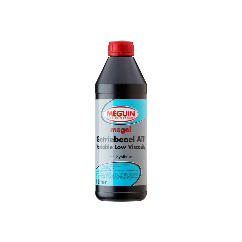 НС-синтетическое трансмиссионное масло MEGUIN для АКПП Megol Getriebeoel ATF Variable Low Viscosity 1 л 33007