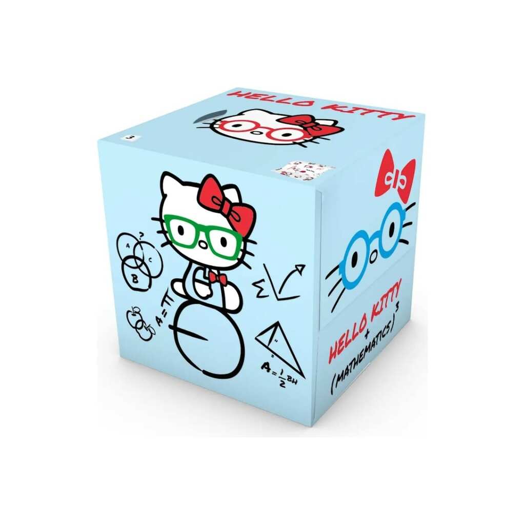 Бумажные салфетки-выдергушки WORLD CART Hello Kitty с рисунком 3-х слойные, 56 шт HLK-FC-01/голубая