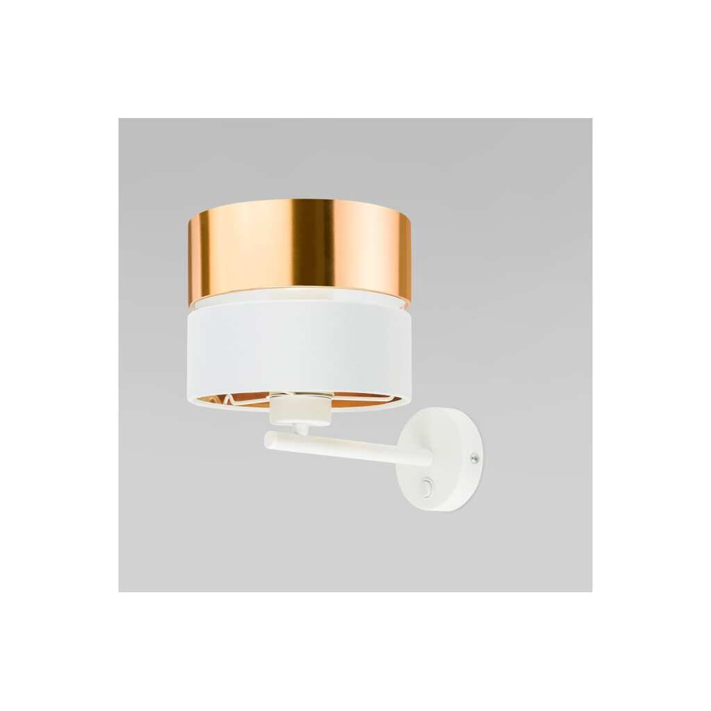 Настенный светильник TK Lighting 4770 Hilton Gold белый a062971