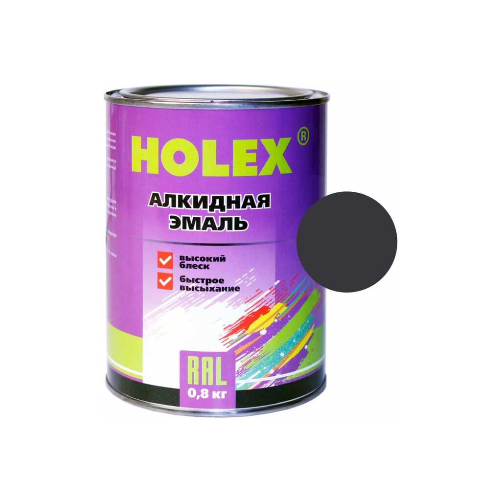 Алкидная автоэмаль HOLEX 610 динго, 0.8 кг HAS-59069