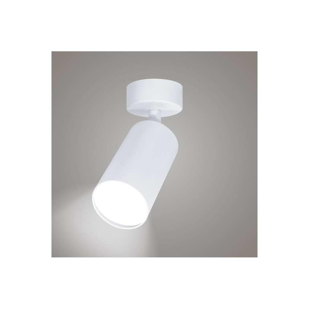 Поворотный накладной светильник Ritter Arton цилиндр, 55x100, GU10, алюминий, белый 59964 7