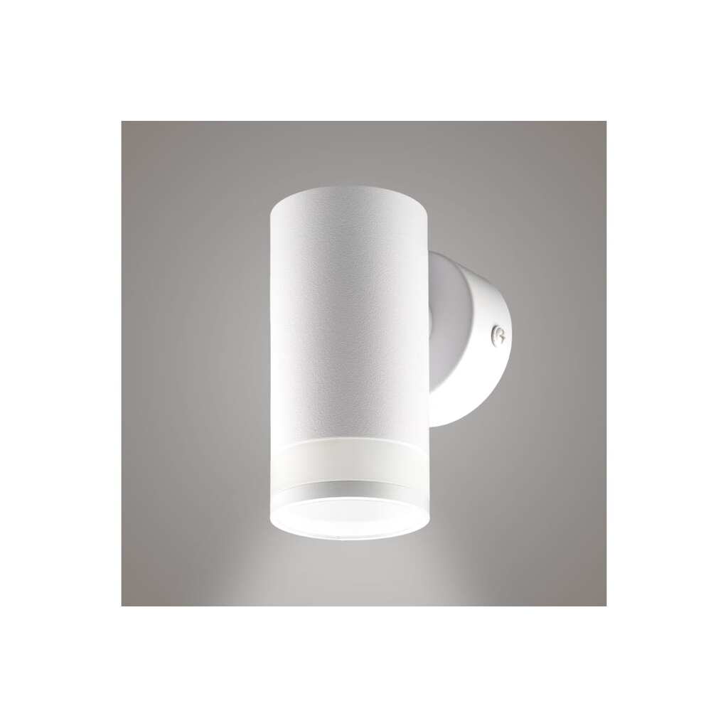 Накладной светильник Ritter Arton цилиндр, 55x110x85, GU10, алюминий/стекло, белый 59954 8