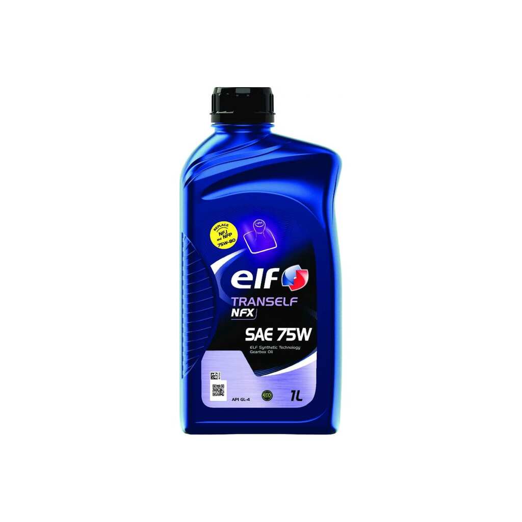 Жидкость для механических трансмиссий ELF TRANSELF NFX SAE 75W 1L 223519