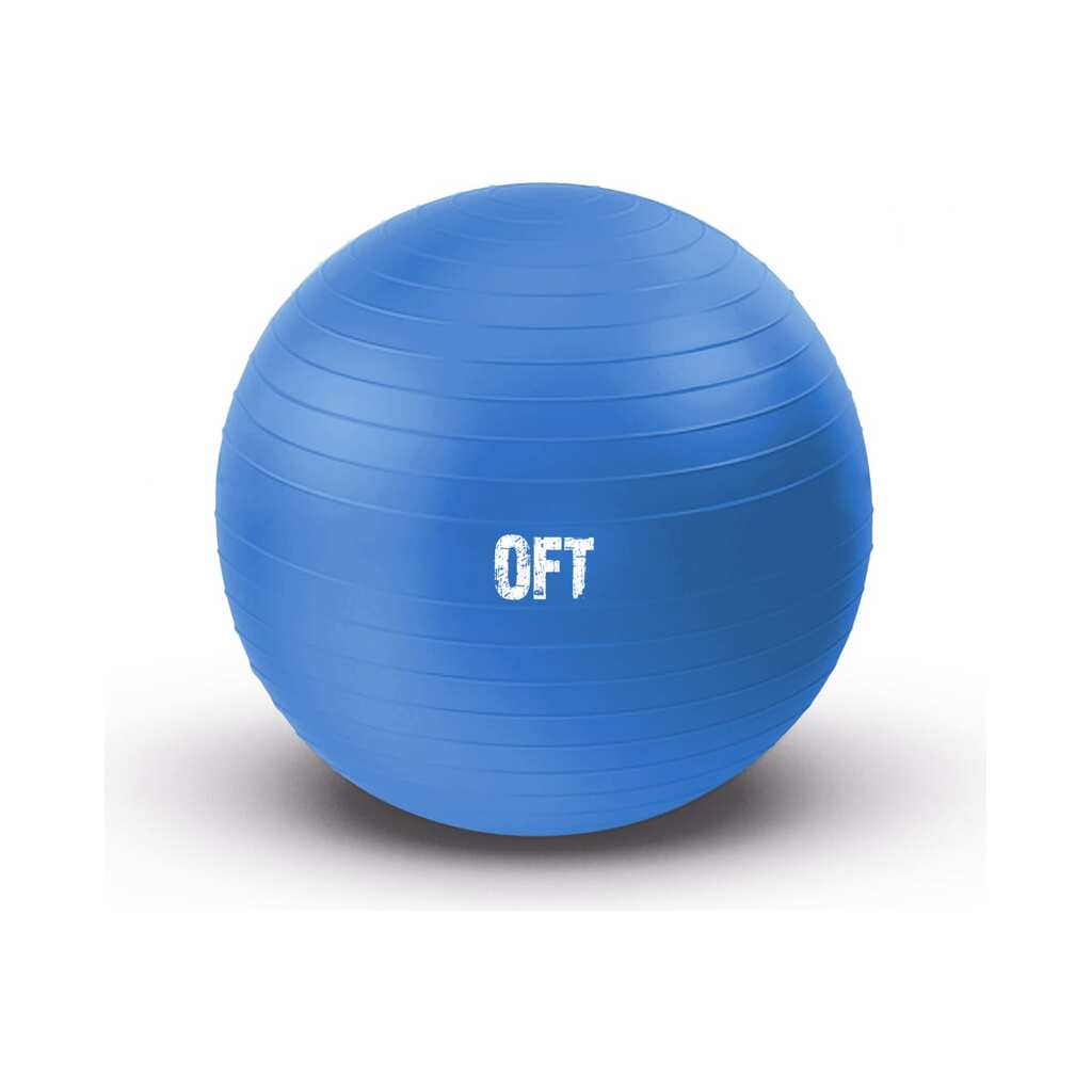 Гимнастический мяч Original FitTool 75 см синий с насосом FT-GBR-75BS Original FitTools