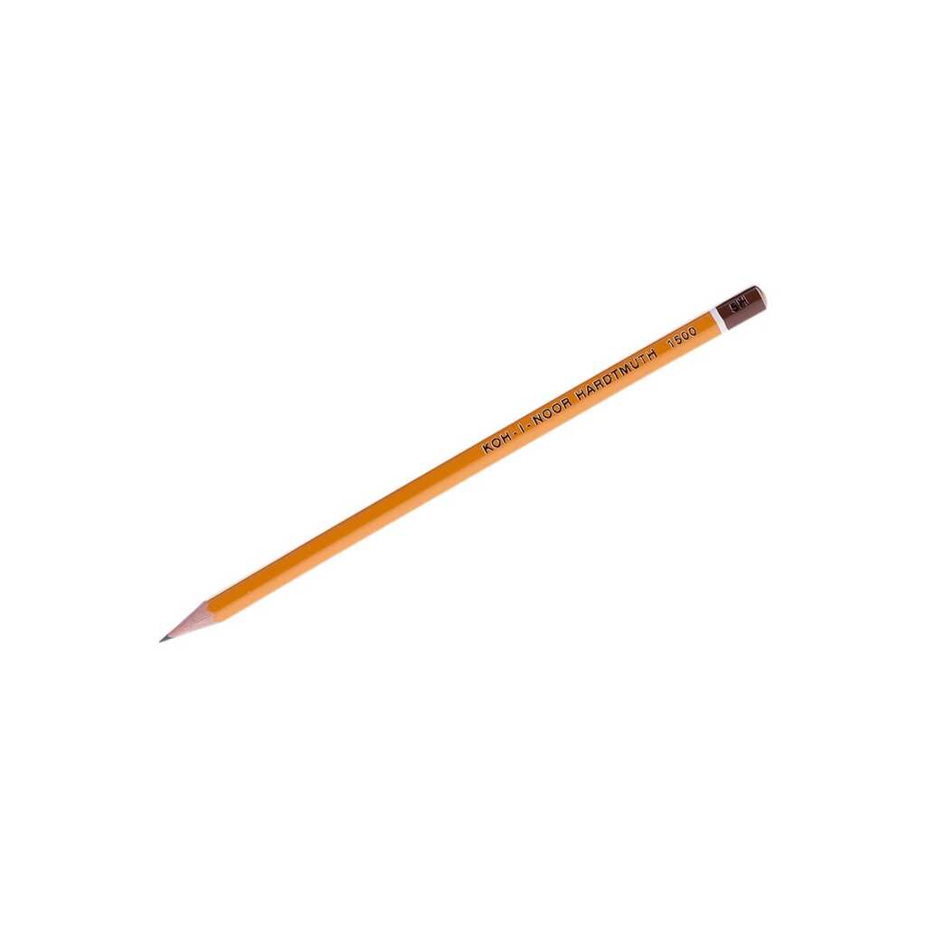 Чернографитный карандаш Koh-I-Noor 1500 5Н, заточенный 150005H01170