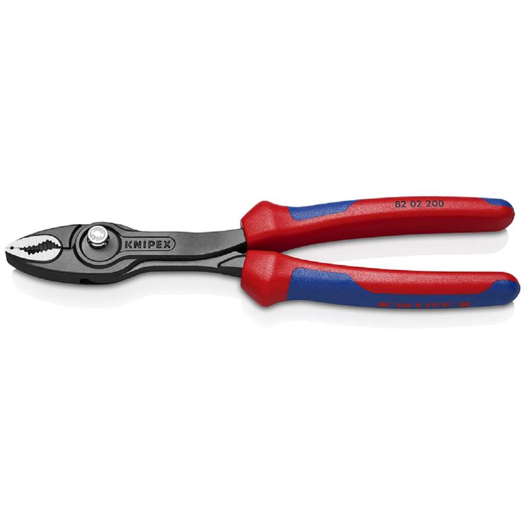 Захватные клещи Knipex TwinGrip, 4 - 22 мм, длина 200 мм, KN-8202200SB