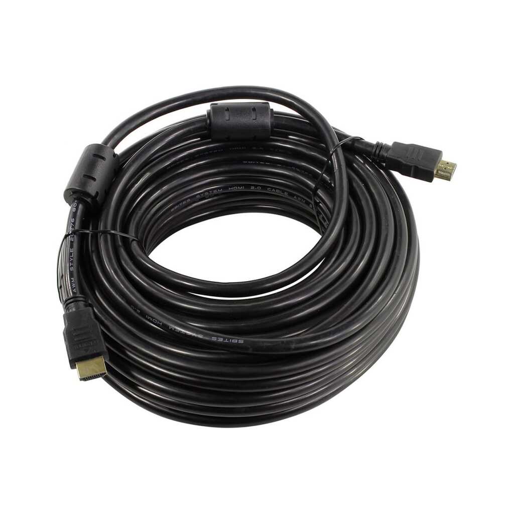 Кабель 5bites HDMI M - HDMI M V2.0 4K HIGH SPEED FERRITES ETHERNET 3D 20м APC-200-200F