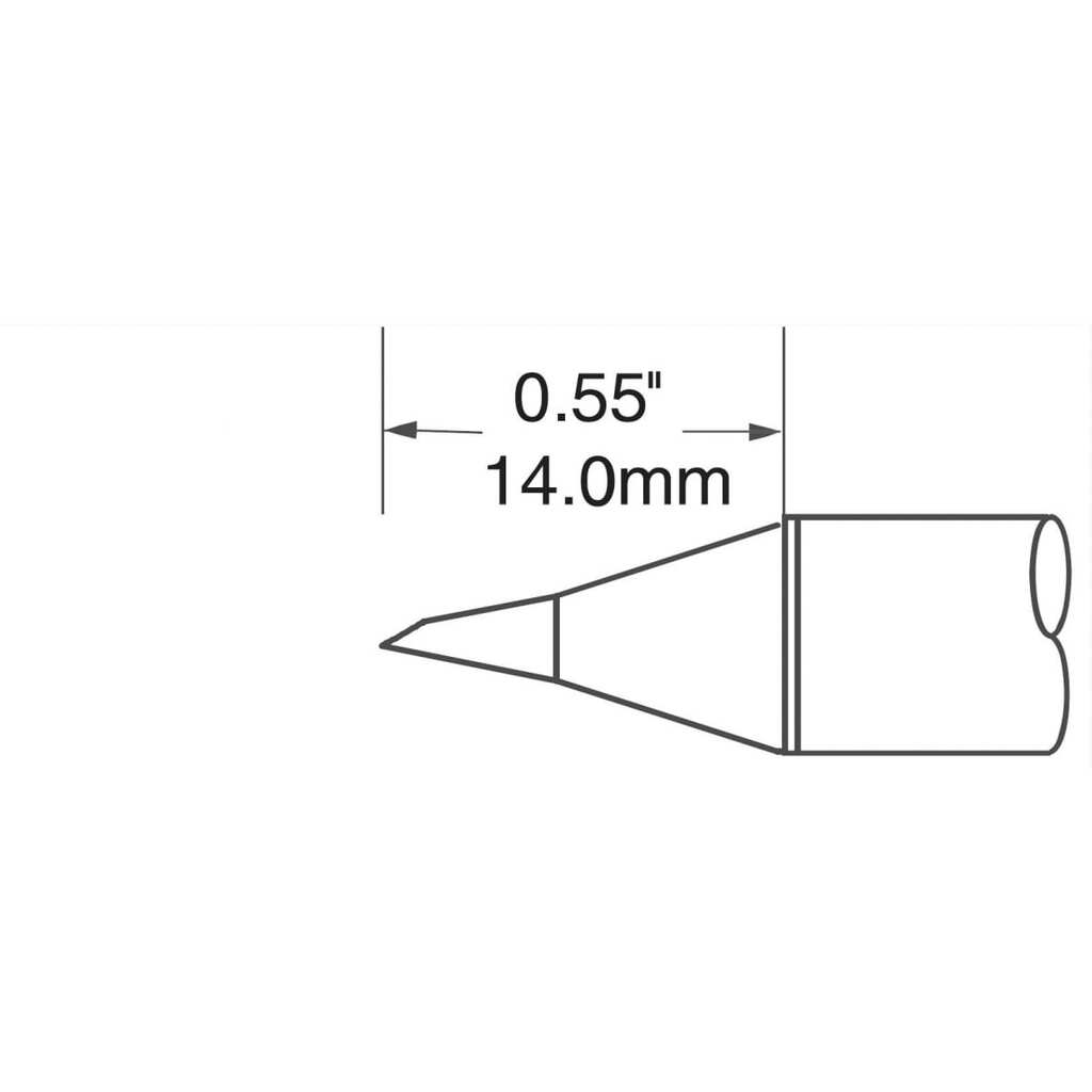 Наконечник (1.5х14 мм; миниволна) для PS900 METCAL SFV-DRH20