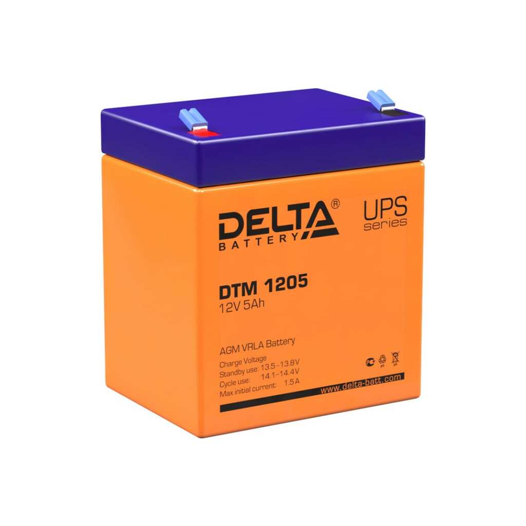 Батарея аккумуляторная Delta DTM 1205