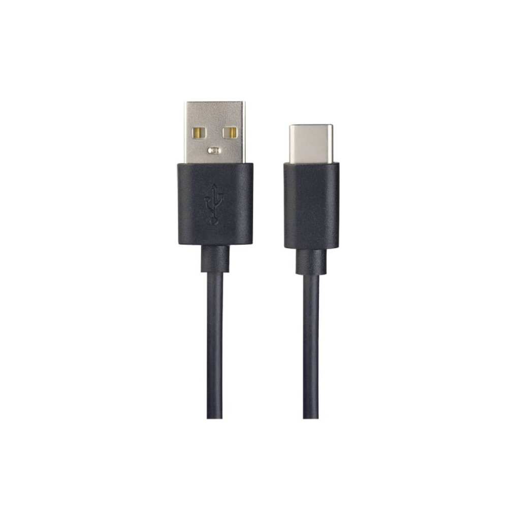 Кабель PERFEO USB2.0 A вилка - USB Type-C вилка черный длина 1 м. бокс U4703 30 013 254