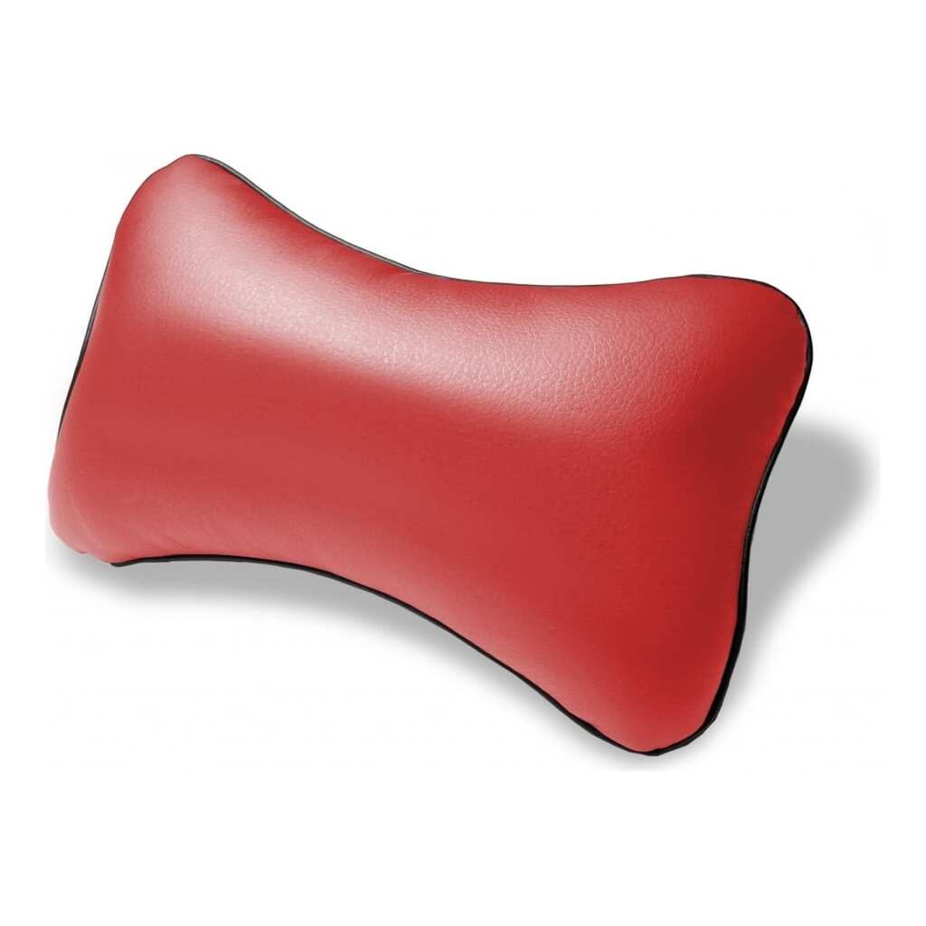Автомобильная подушка под шею DuffCar красный 4551-50