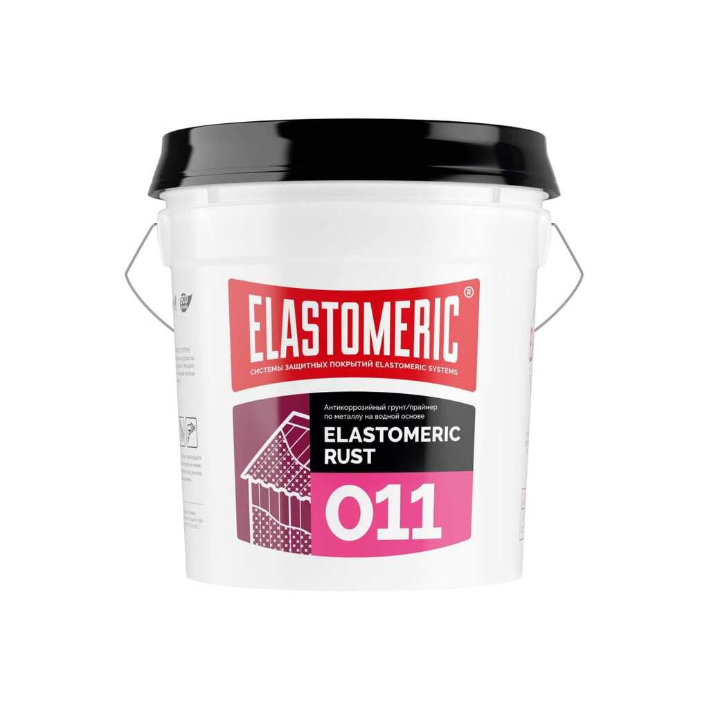 Антикоррозийная грунтовка по металлу Elastomeric Systems ELASTOMERIC 011 Rust 17 кг 11001