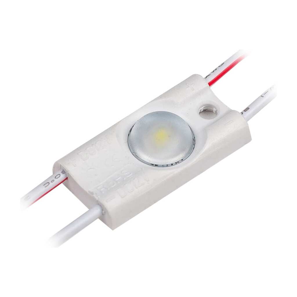 Светодиодный модуль Donled 0.48Вт, 12В, IP65, SMD2835 1LED, 43лм, холодный белый, 20 шт./гирлянда DL1W-L-HP