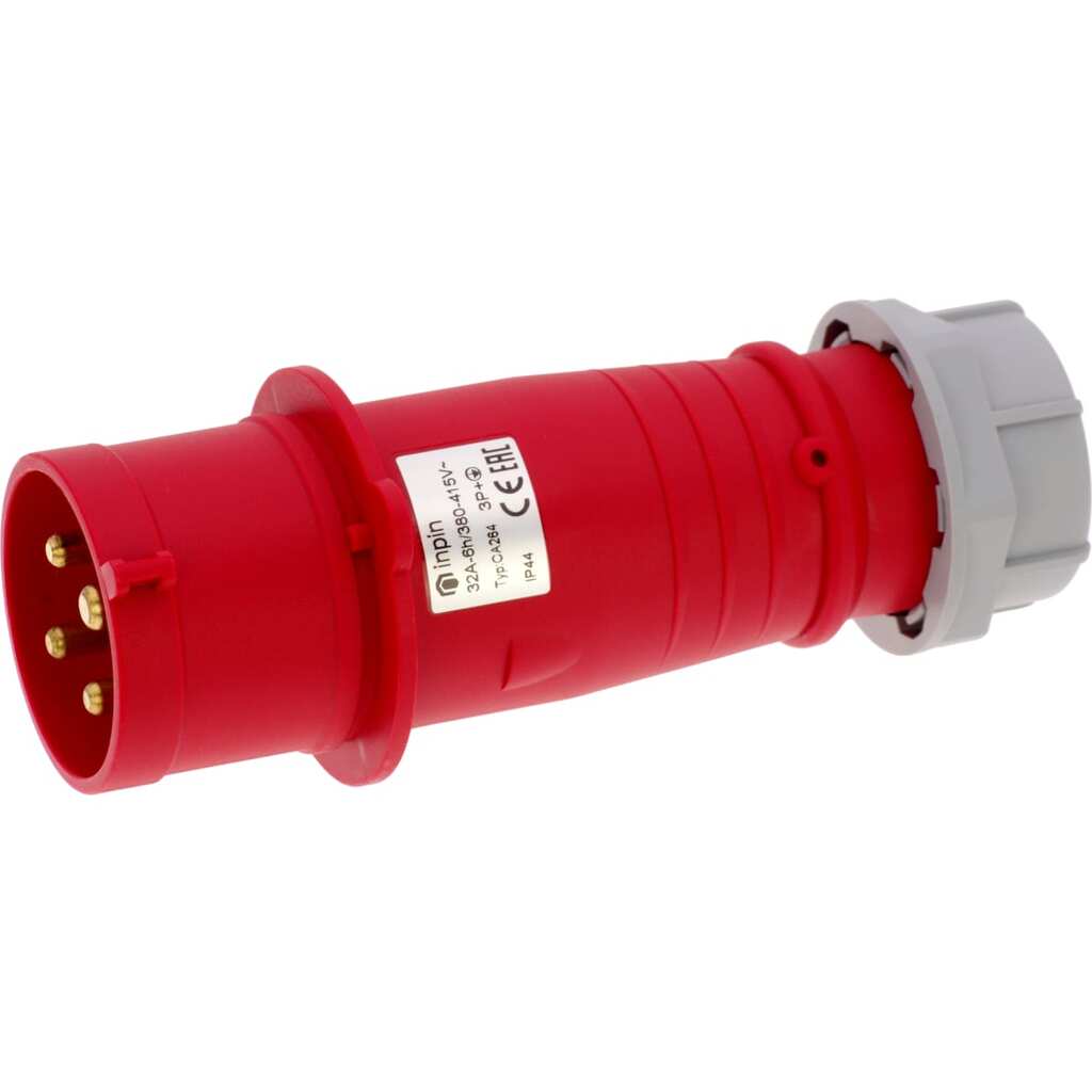 Кабельная вилка INPIN 32A/400V/3P+E/IP44 CA264