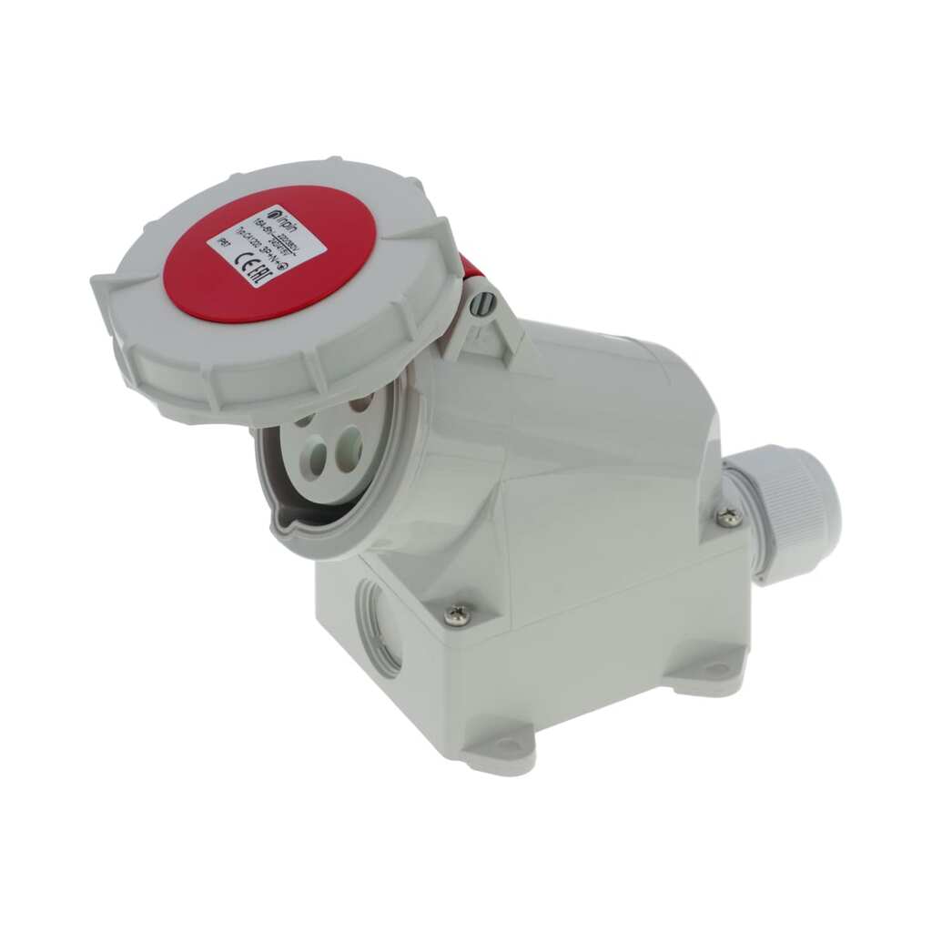 Настенная розетка INPIN 16A/400V/3P+N+E/IP67 CA1200