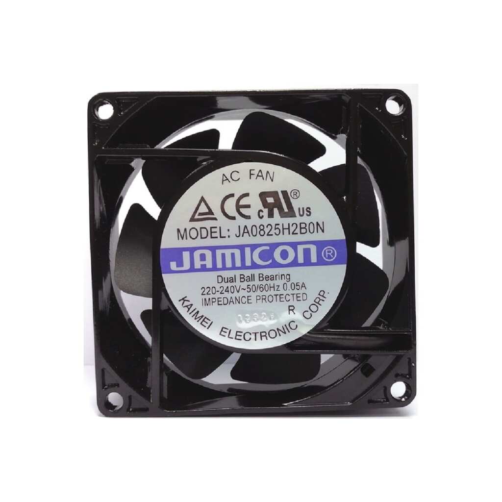 Вентилятор JAMICON JA0825H2B0N-T 80х80х25 230В