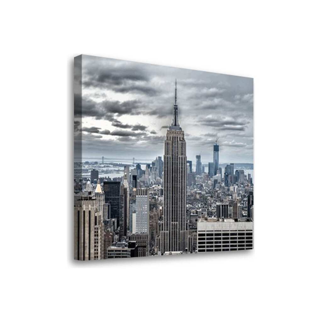Постер Студия фотообоев Панорама Нью-Йорка, 50x50 см 2330538
