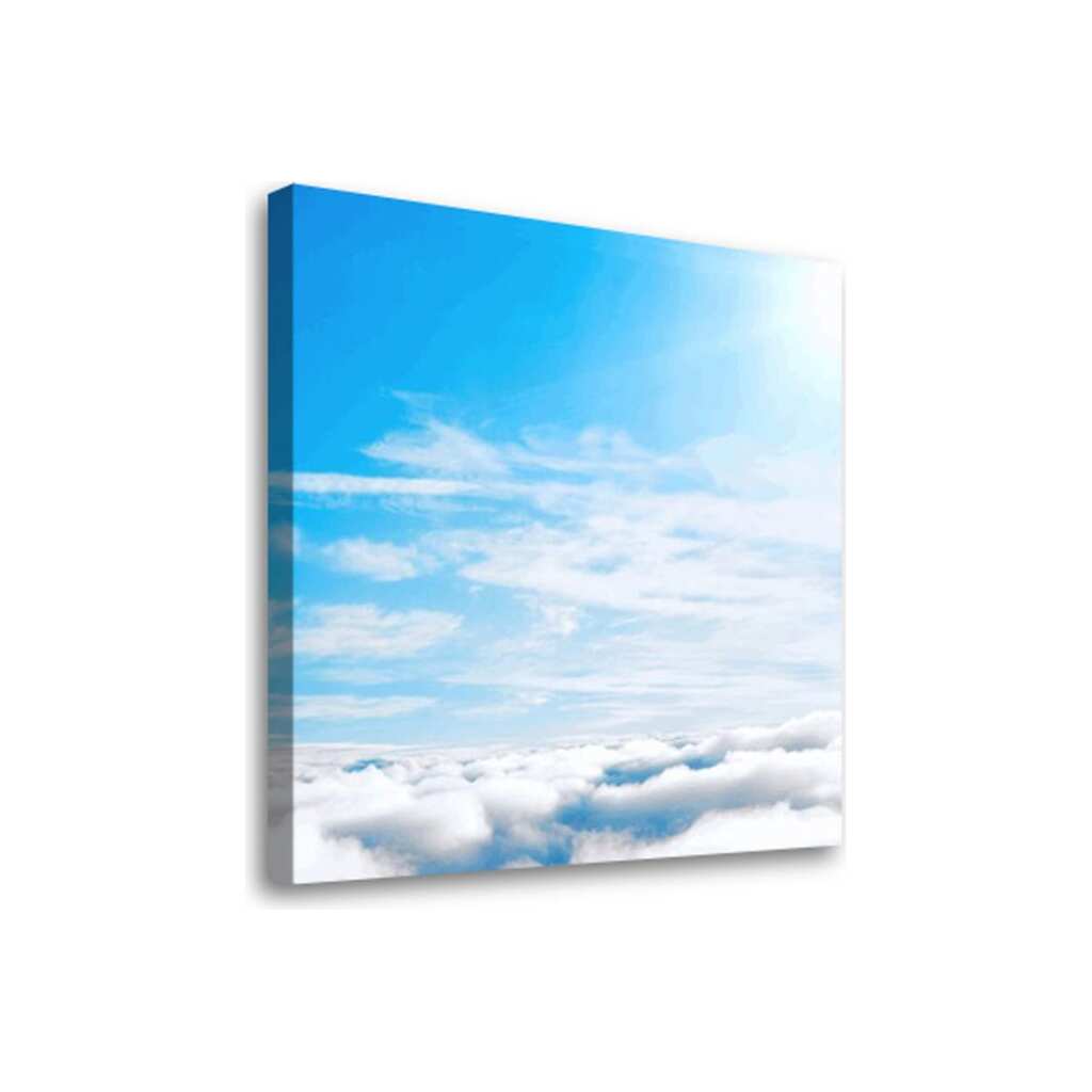 Постер Студия фотообоев Облачное небо, 50x50 см 2335681