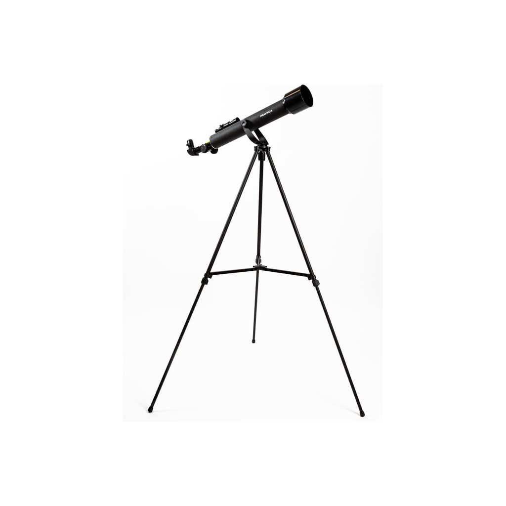 Телескоп Praktica Junior 50/600AZ, линза Барлоу, лунный фильтр, стальная тренога, черный 91150600