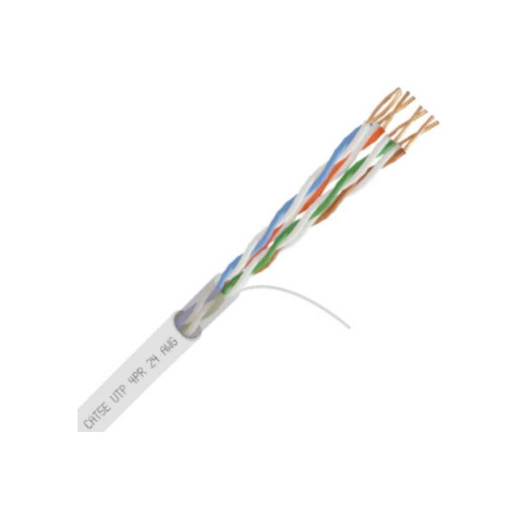 Внутренний кабель Netlink бухта 15 метров NL-CU UTP 4PR STANDART 24 AWG CAT5e 25м белый УТ-00001395