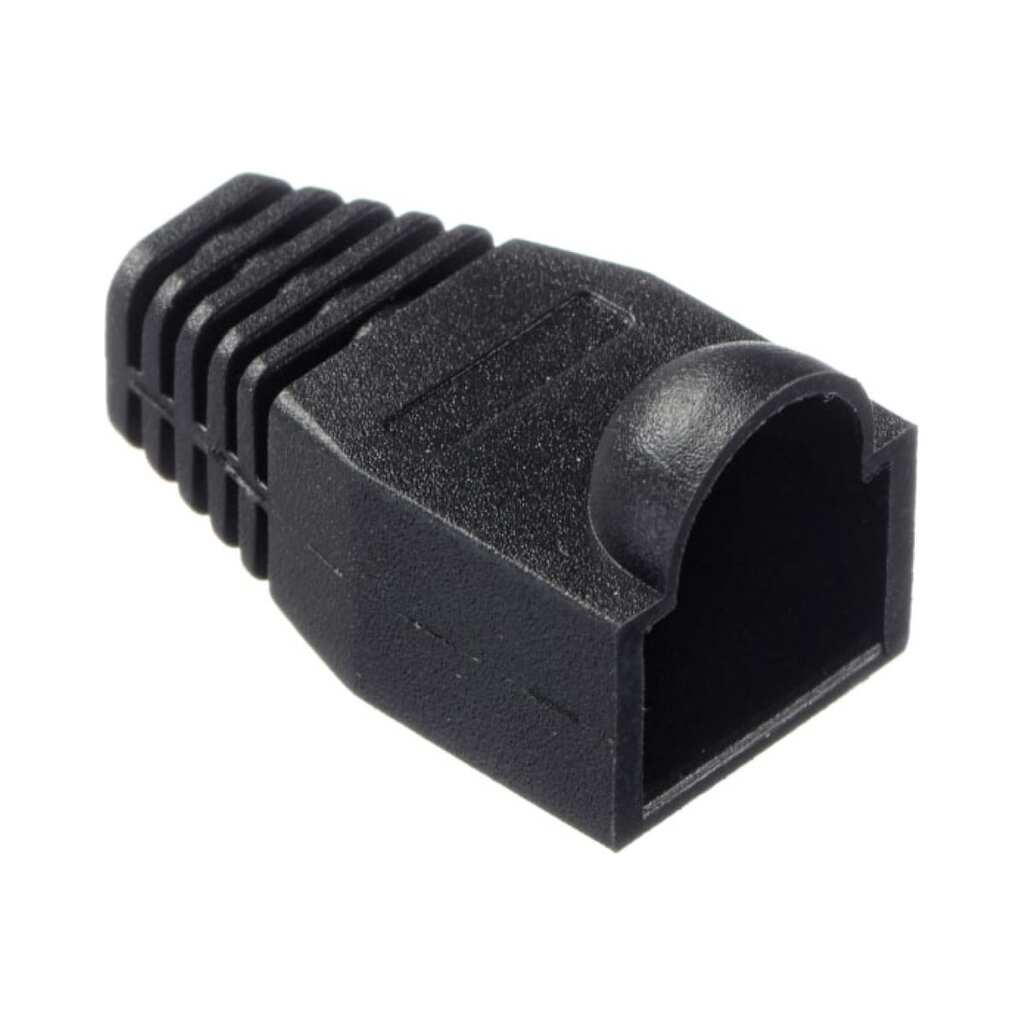 Изолирующий колпачок для RJ45 TWIST черный, 100 шт KOLP-RJ45-bk-100