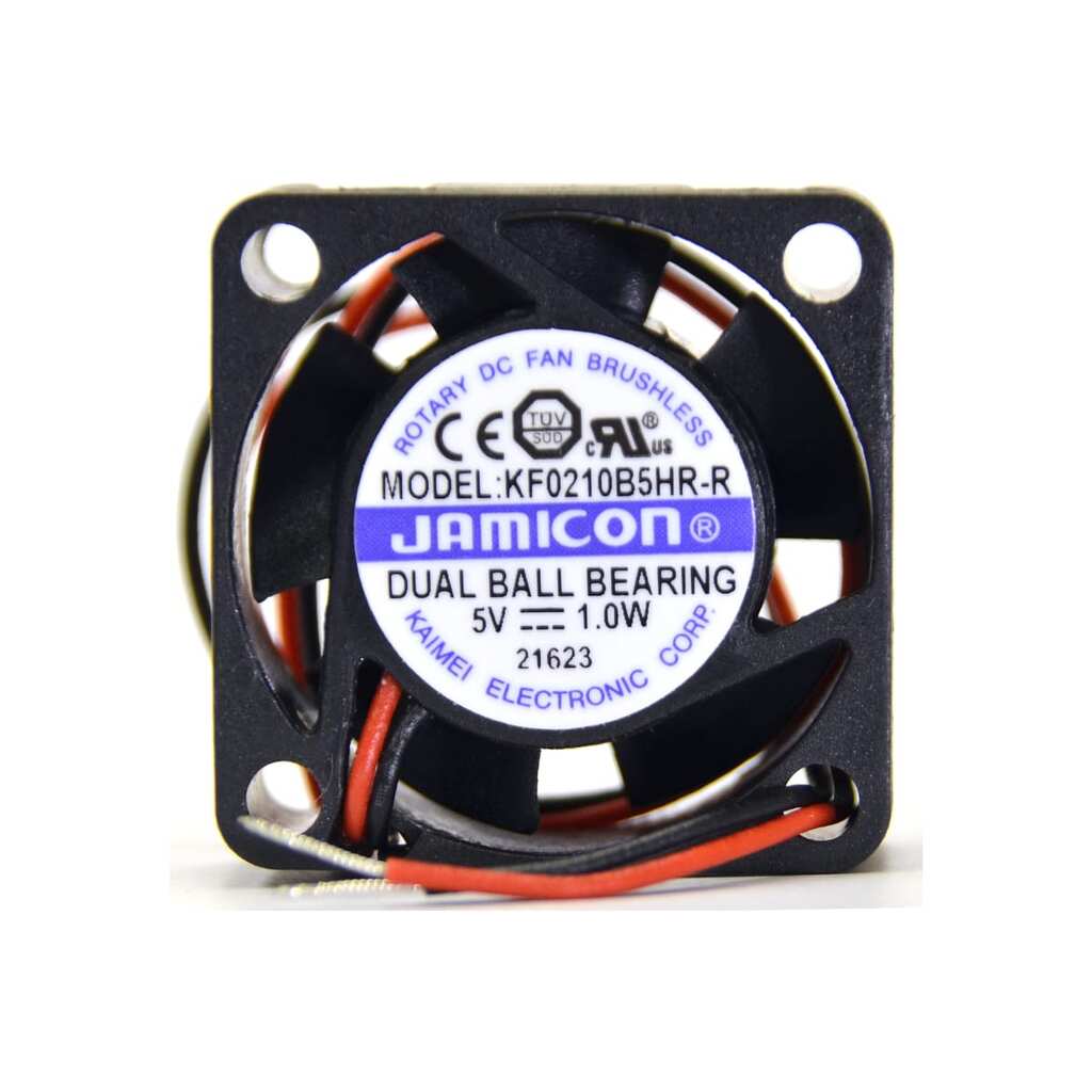 Вентилятор JAMICON KF0210B5HR 25х25х10 5В провод С00040063