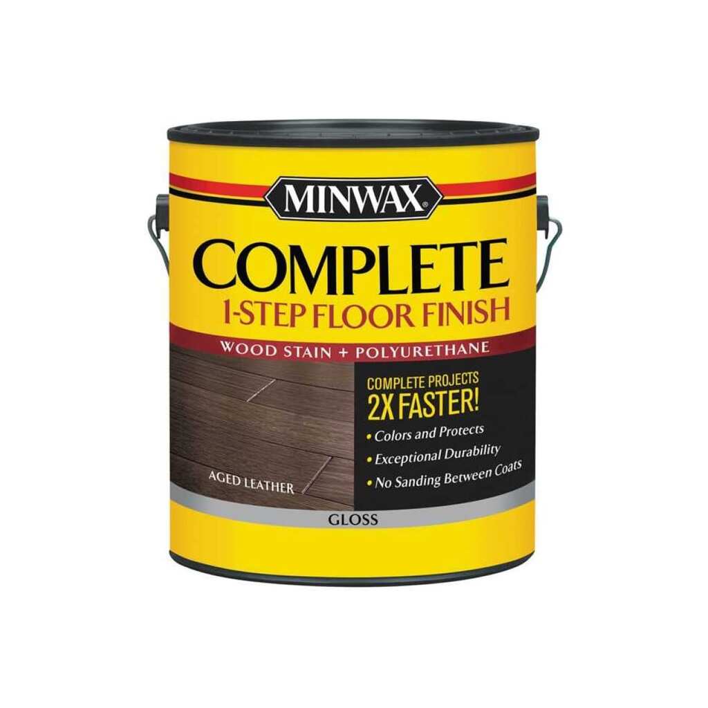 Финишное покрытие MINWAX COMPLETE 1-STEP Состаренная кожа, глянцевый, 3.785 л 67204