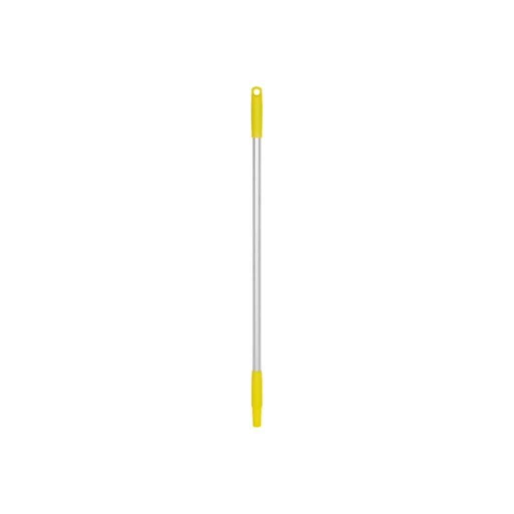 Эргономичная алюминиевая ручка Vikan D22 мм, 840 мм, желтый цвет 29316