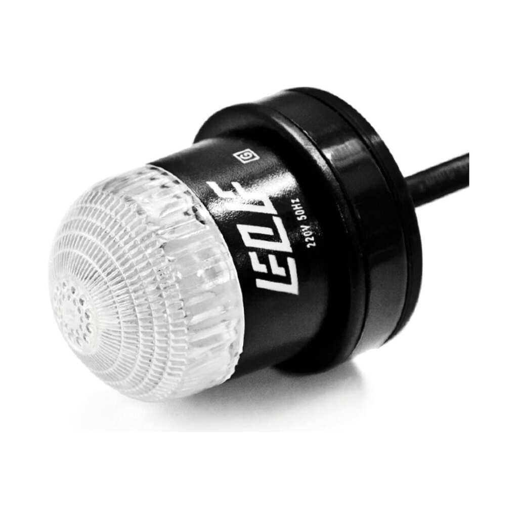 Диодная стробоскопическая лампа ELF 7led, 220в, зеленая ELF-Strobe green