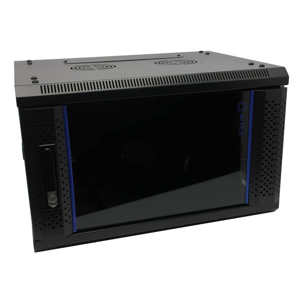 Телекоммуникационный шкаф 5Bites 6U / 600x450 / WALL / BLACK TC6403-06B