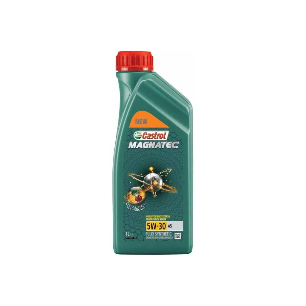 Моторное масло Castrol Magnatec DUALOCK 5w30, A5, Stop-Start, 1 л 15CA42