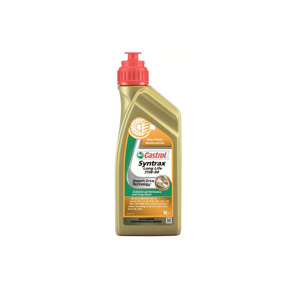 Трансмиссионное масло для мостов Syntrax Longlife 75W-90 (1 л) Castrol 154F0A