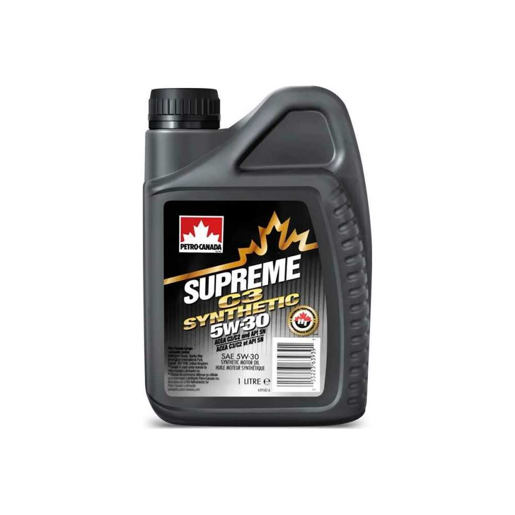 Моторное масло PETRO-CANADA SUPREME C3 SYNTHETIC 5W-30, 1л MOSNC53C12