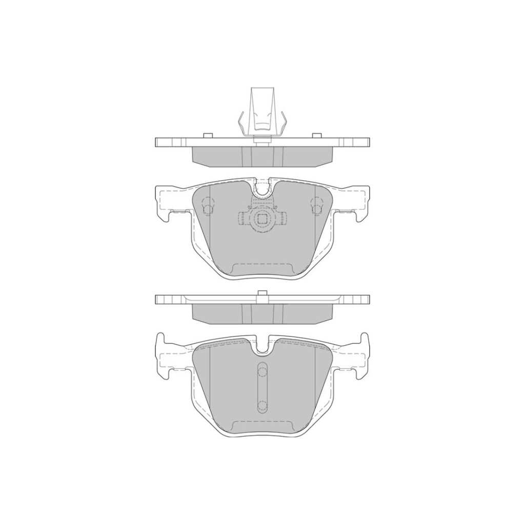 Колодки тормозные AV021 дисковые Avantech 104422