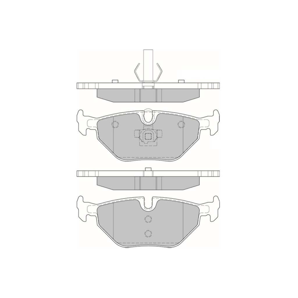 Колодки тормозные AV817 дисковые (противоскрипная пластина в комплекте) Avantech 120871