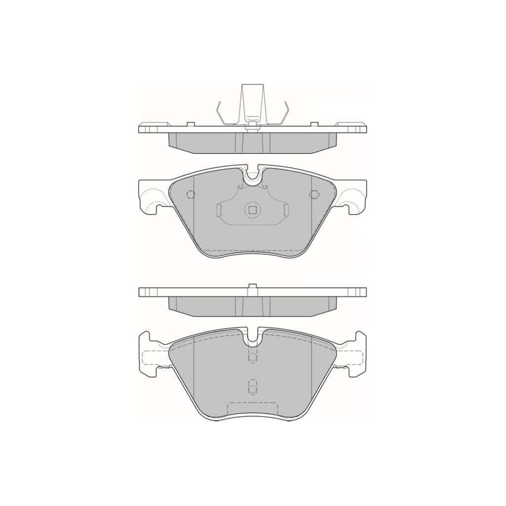 Колодки тормозные AV301 дисковые (противоскрипная пластина в комплекте) Avantech 122239