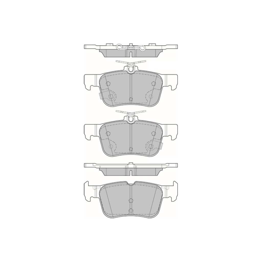 Колодки тормозные AV195 дисковые (противоскрипная пластина в комплекте) Avantech 1740229